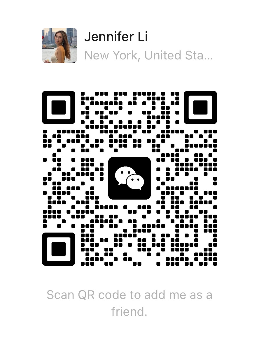 Jennifer Yixian Li WeChat QR