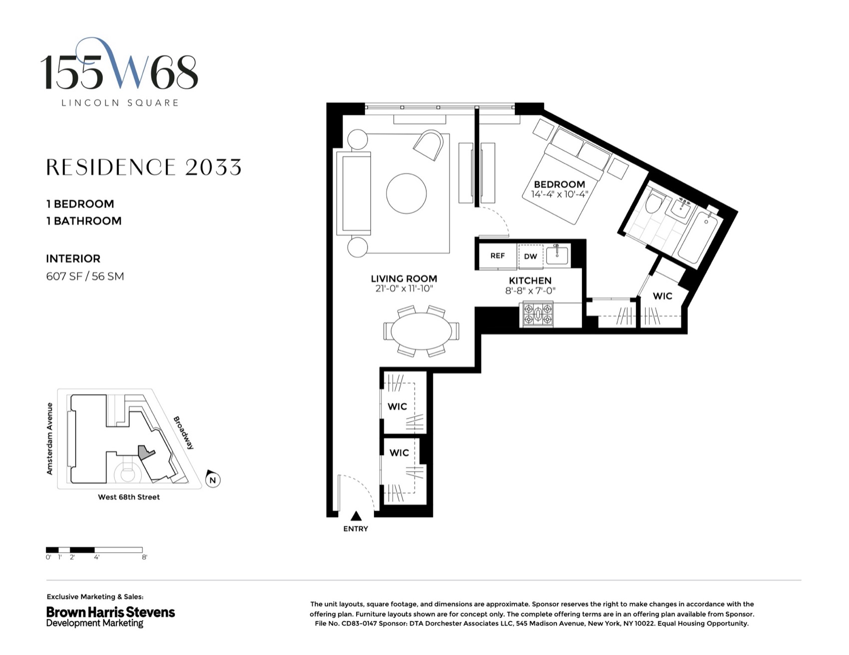 155W68 Residence 2033 — floor plan (PDF) floor plan