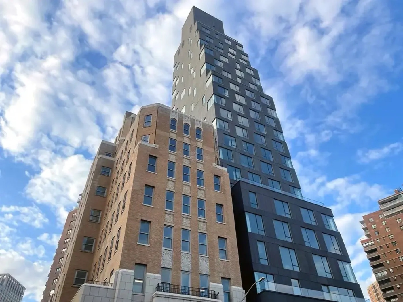 222 LES Tower + Lofts Building exterior / streetscape (CityRealty)