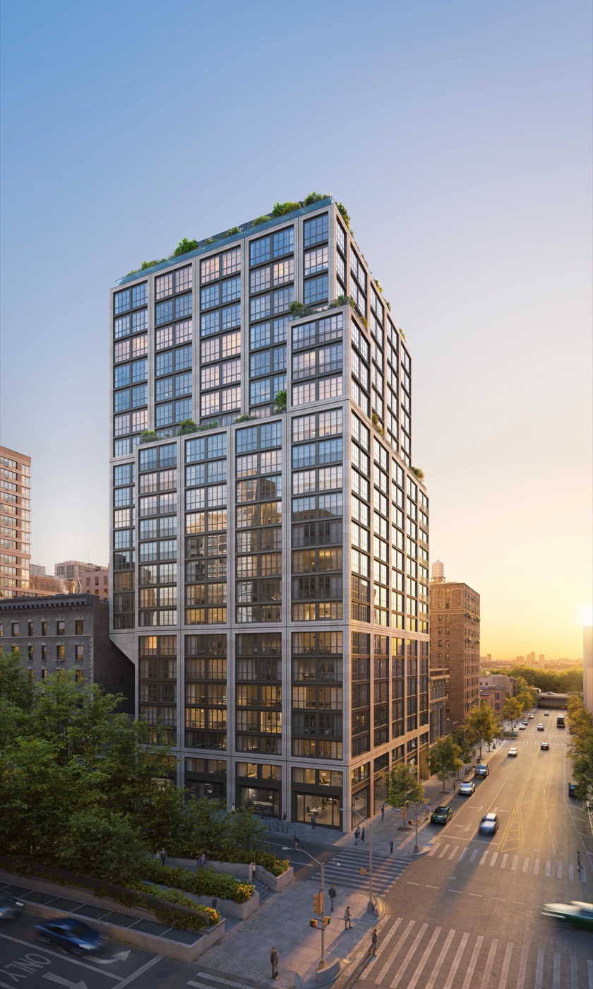 250 West 96th Street 250 West 96th Street 大楼外观渲染图