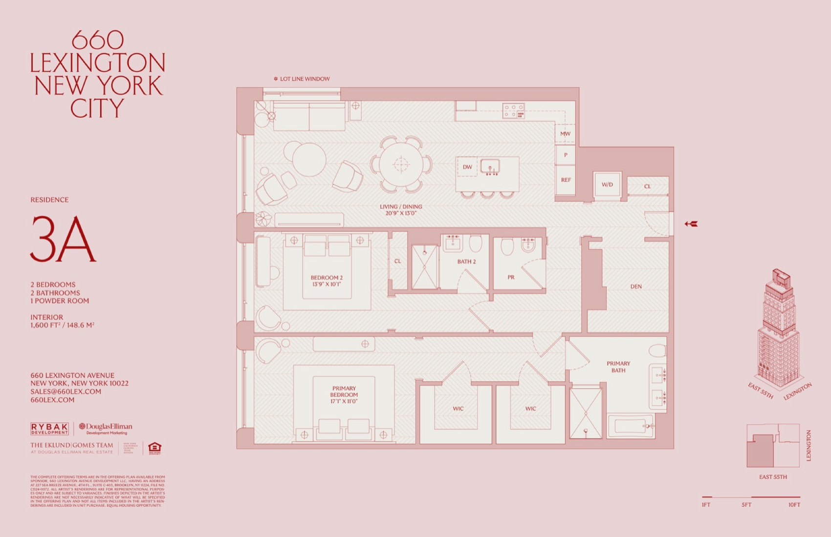 660 Lexington Line 3A floor plan