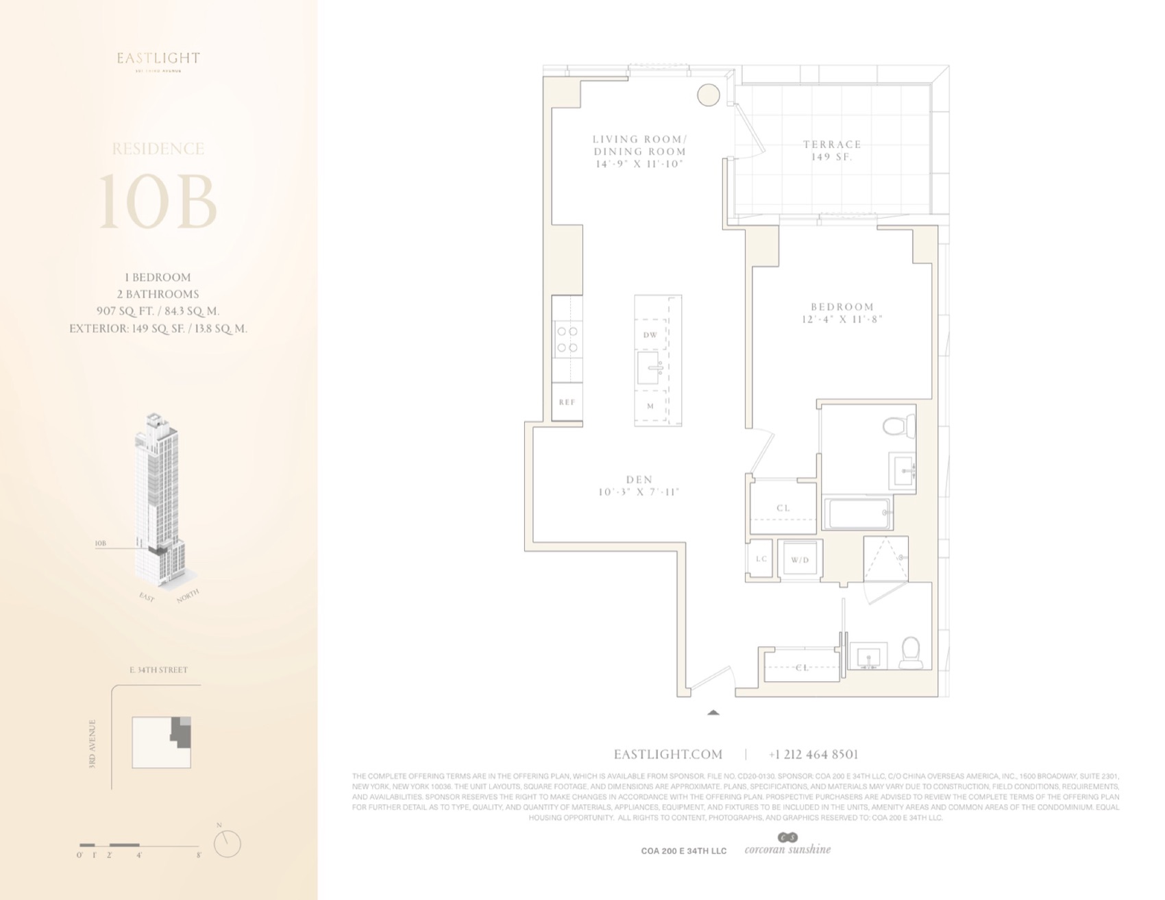 Eastlight Residence 10B floor plan