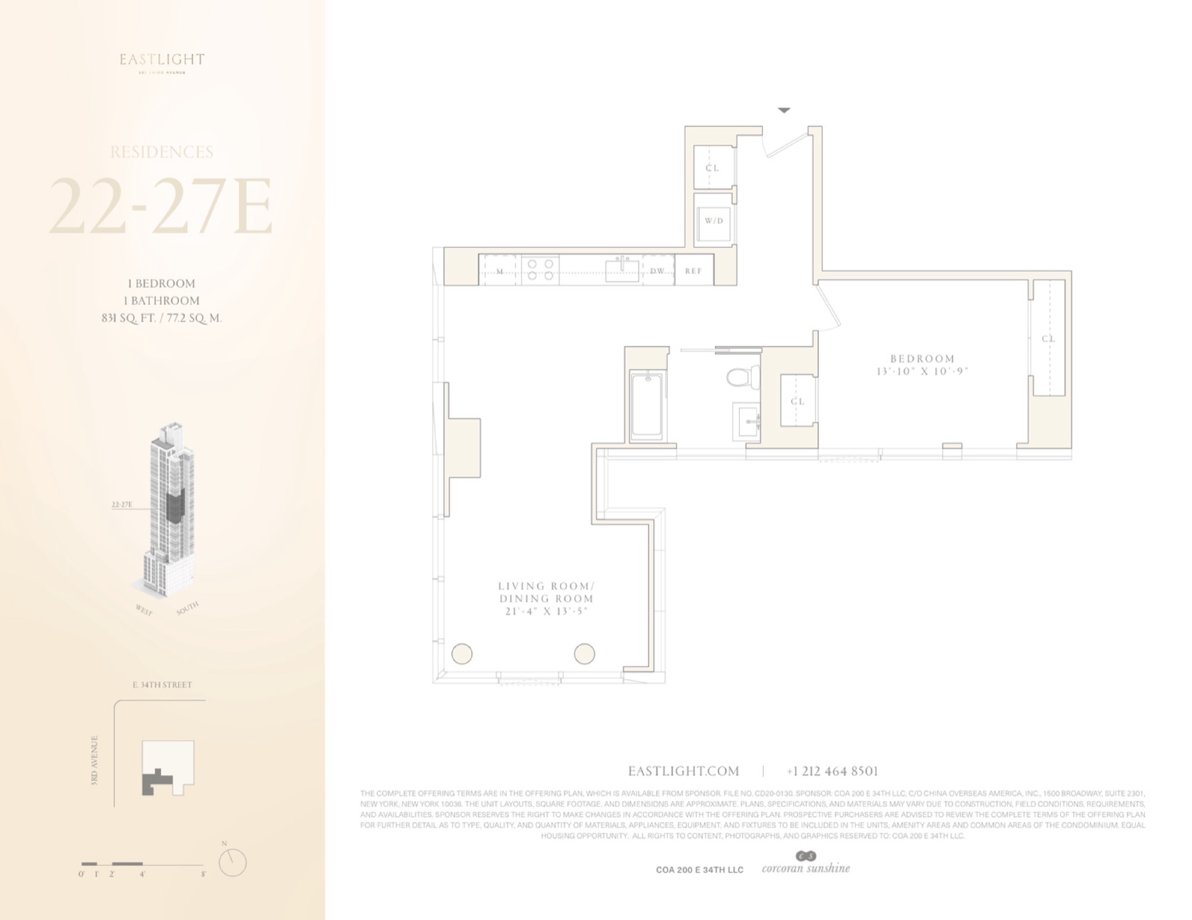 Eastlight Residence 22-27E floor plan