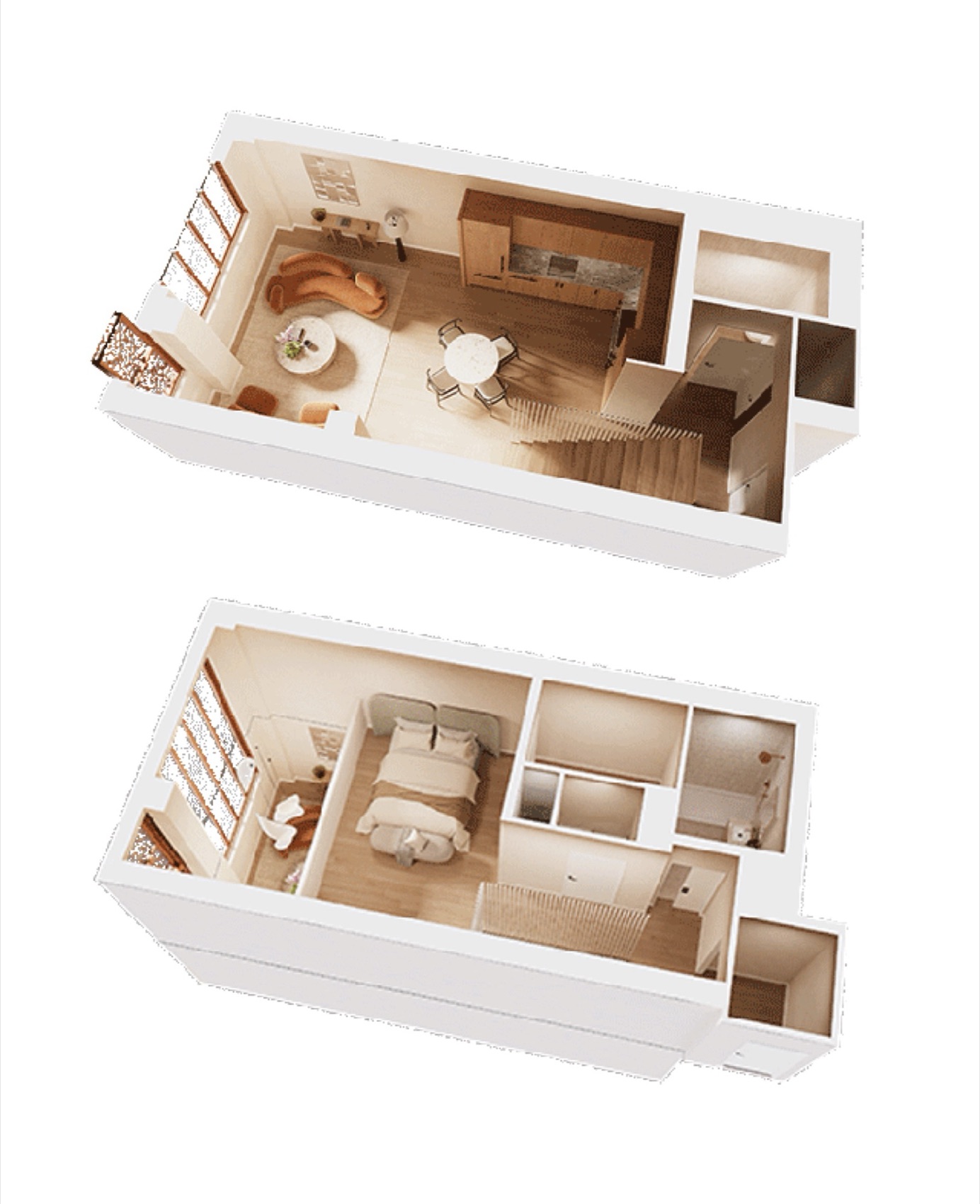 Linden Lane Duplex residence floor plan floor plan