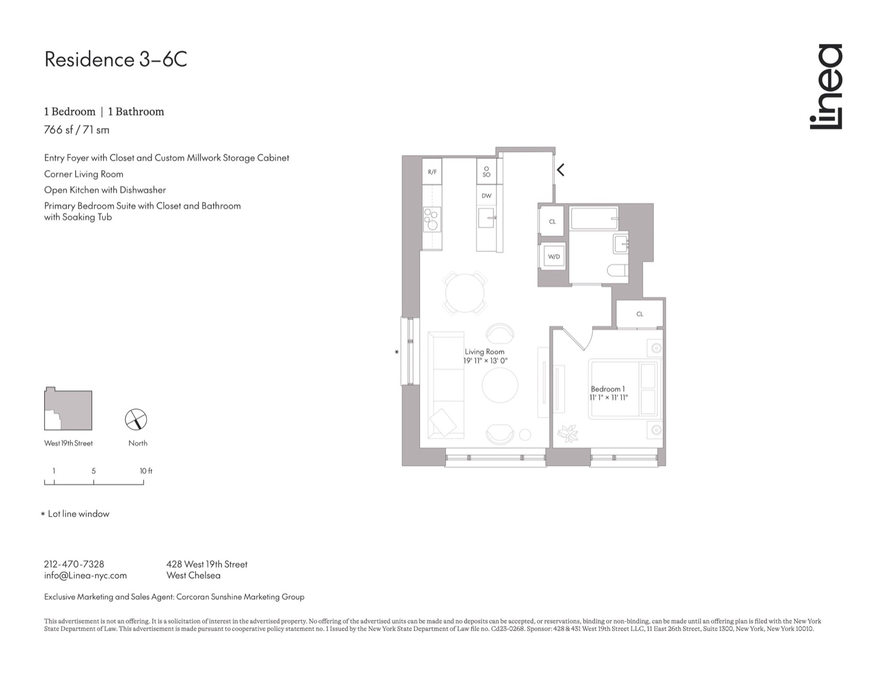 Linea Residence 3-6C floor plan (PDF) floor plan