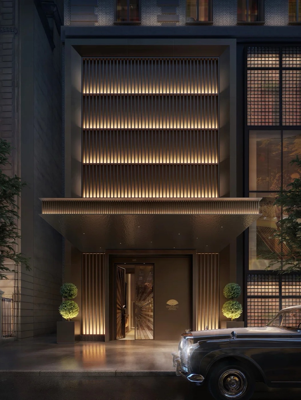 Mandarin Oriental Residences, Fifth Avenue Fifth Avenue arrival