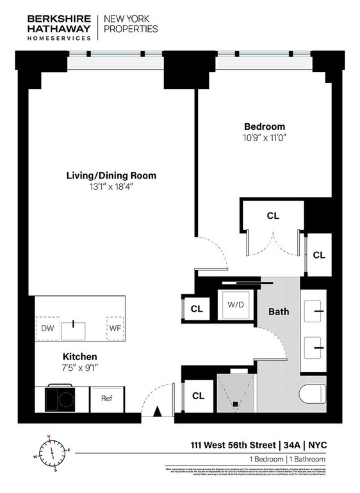 ONE11 Residences Residence 34A floor plan