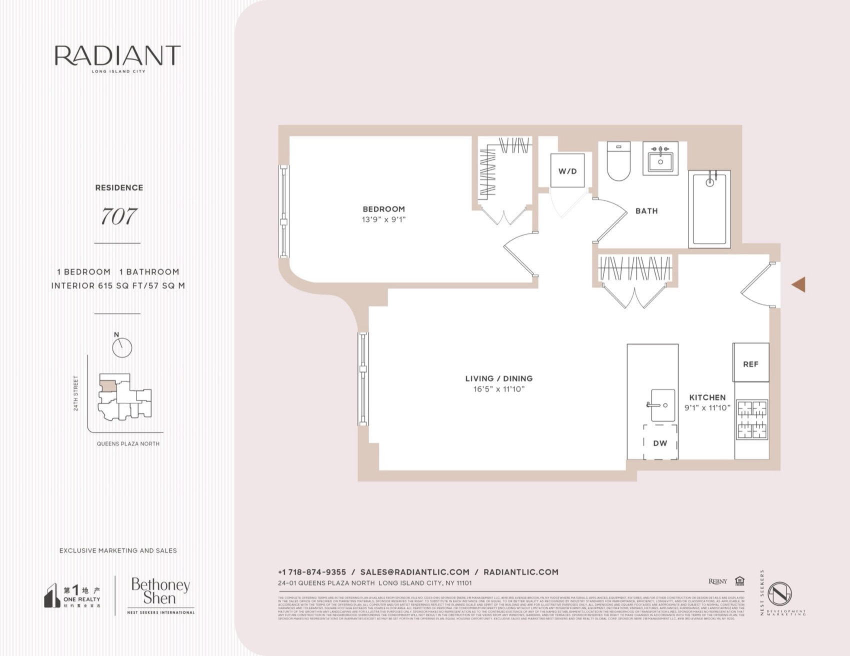 Radiant Residence 707 floor plan floor plan