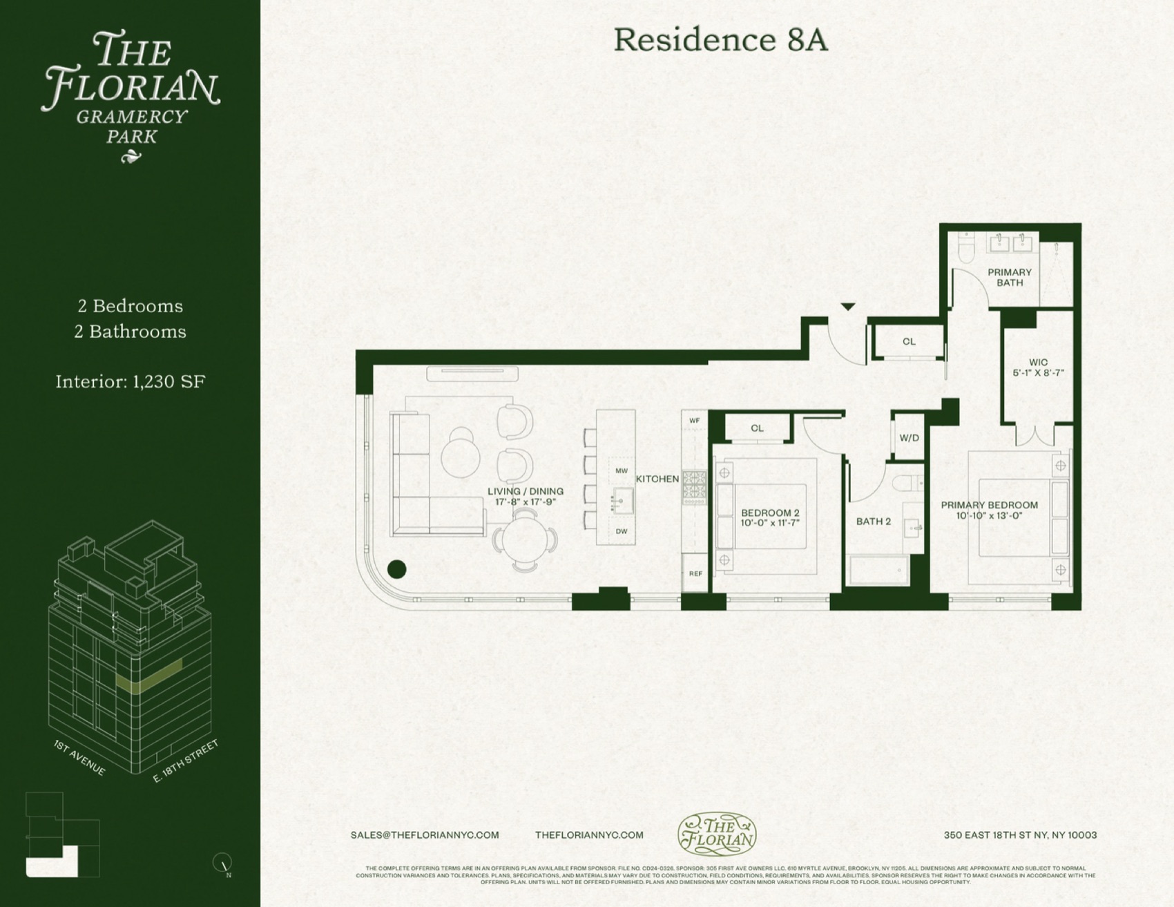The Florian Residence 8A floor plan