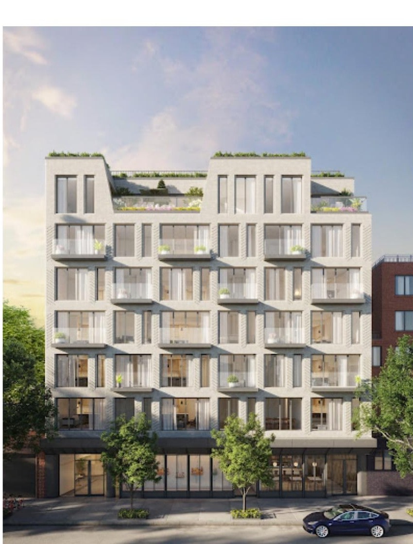 The Marina Astoria Waterfront building exterior